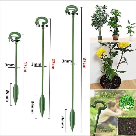 10pcs Plant Support Potted Fixing Tool Reusable Garden Flower Holder for Succulents Vegetables Vine Climbing Bracket