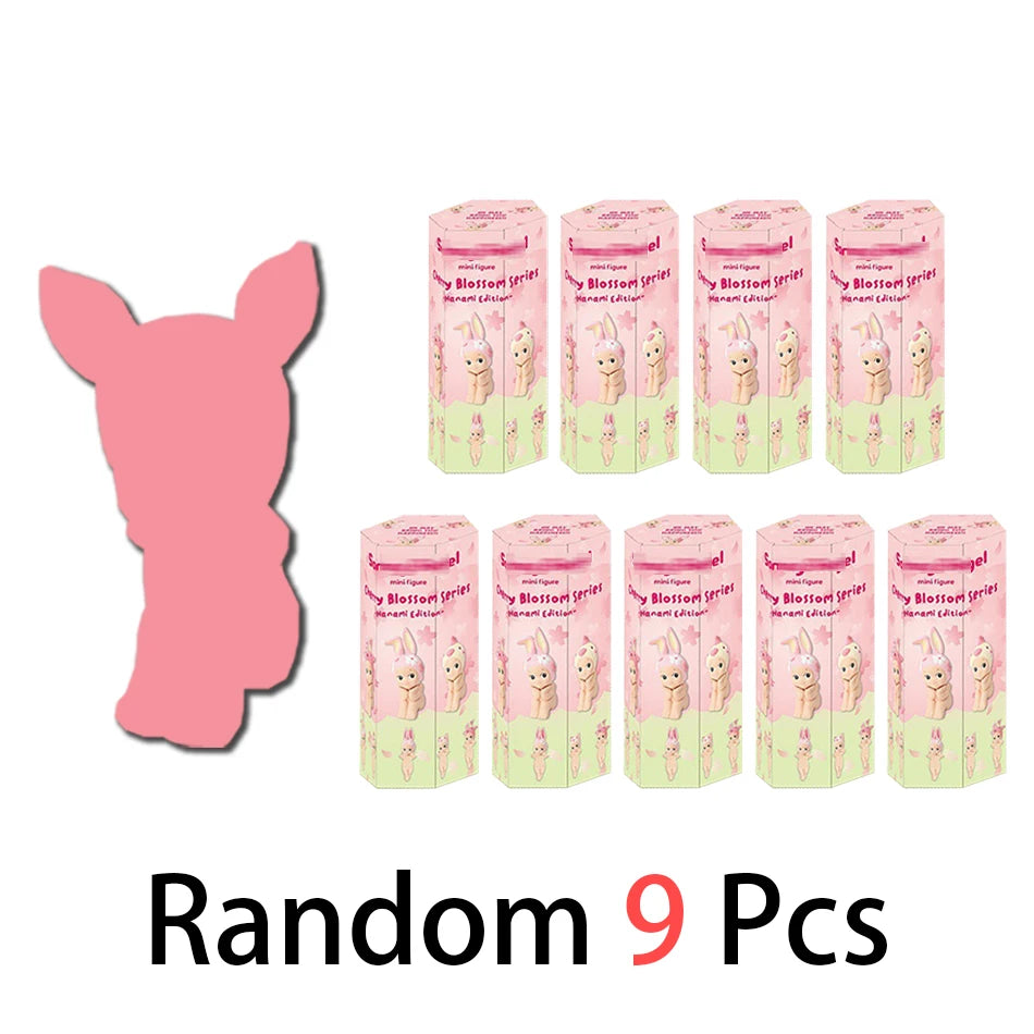 2025 Hot Sell Angels Cherry Blossom Series Anime Figures Ornaments Dolls Fans Children Gift Random