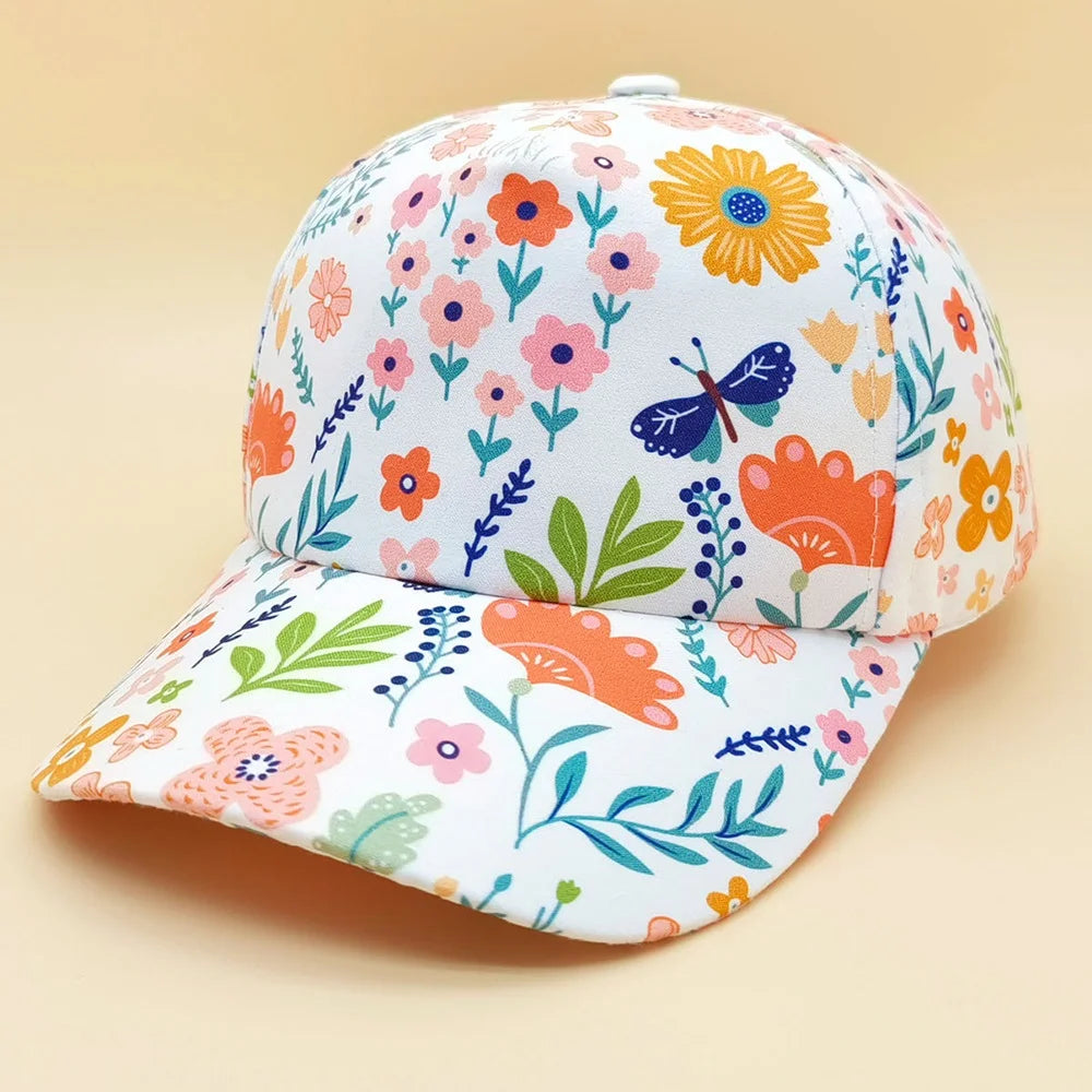 New Cartoon Animal Summer Baby Baseball Cap for Boys Girls Travel Sun Hat for Kids Children Beach Sun Cap Accessories