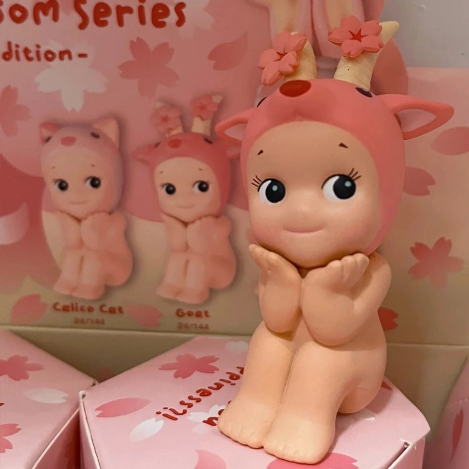 2025 Hot Sell Angels Cherry Blossom Series Anime Figures Ornaments Dolls Fans Children Gift Random
