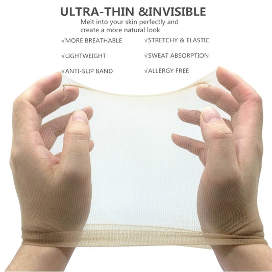 1/5/10 Pack Transparent HD Wig Caps Invisible Sheer Breathable Ultra-Thin Stretchy Stocking Caps for Lace Front Wigs