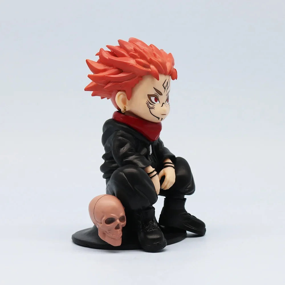 Satoru Gojo Action Figure Jujutsu Kaisen Anime Figure 3 Style Lord of the Curse Sukuna Figurine Collection Model Doll Toys
