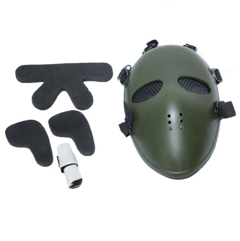 Airsoft Masks Classic Style Tactical Paintball BB Gun Shooting Full Face Protective Mask Army Wargame Field Hunting Accessories