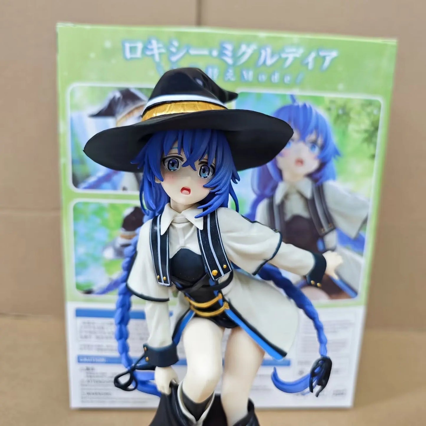 25cm Magician Roxy Migurdia Action Figure Mushoku Tensei：Jobless Reincarnation Anime Figure PVC Adult Collection Model Doll Toys