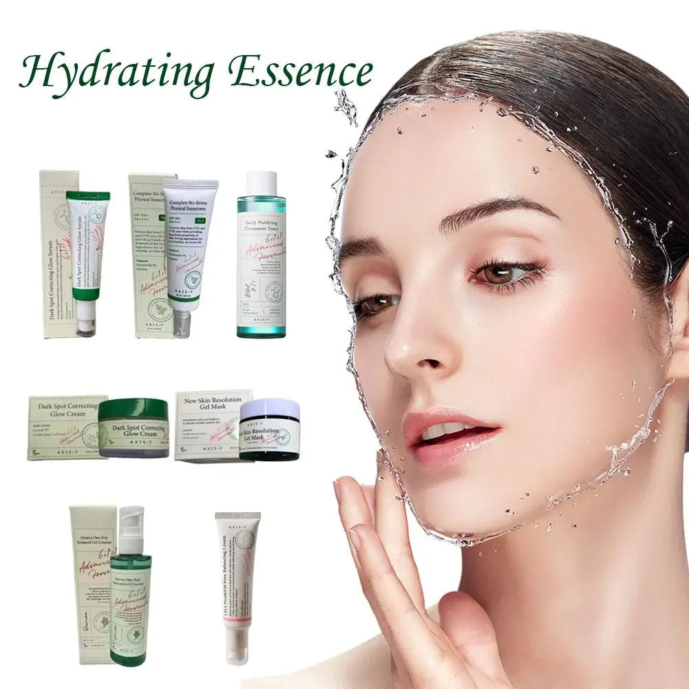 Axis-y Dark Spot Correction Serum & Glow Cream Effectively Improves Dark Moisturizing Soothing Reduce Pigmentation Skin Care