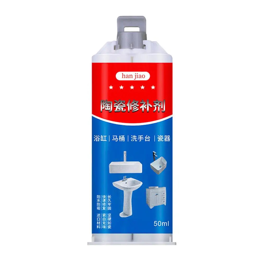 Tile And Ceramic Glaze Repair Paste Fix Tub Chips and Sink Cracks with Super Adhesion for Porcelain Ceramic Enamel