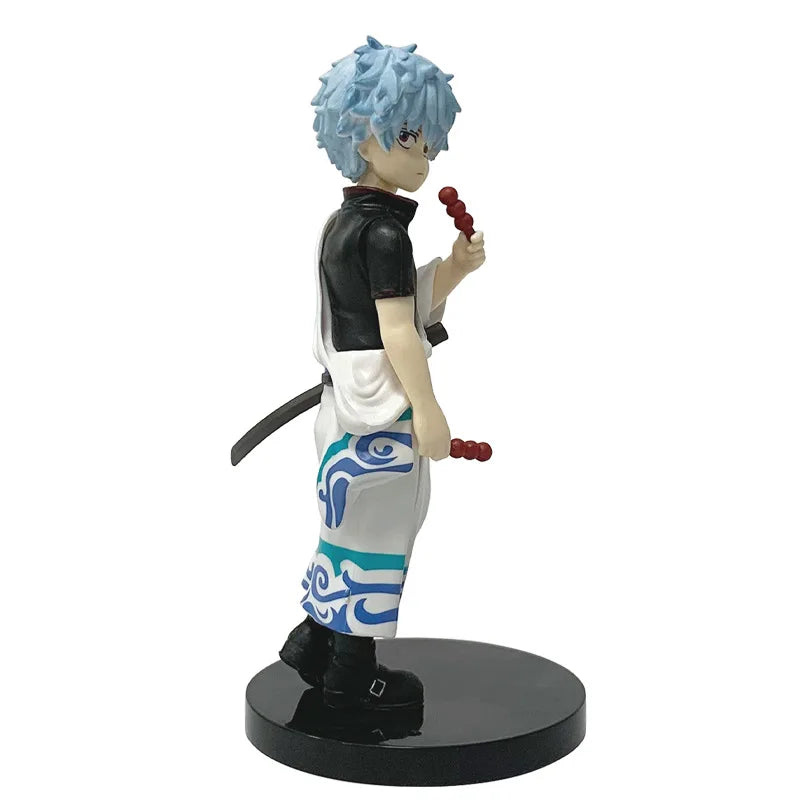 Anime Kids Gintama Gintoki Sakata Katsura Kotarou Action Figure Toys