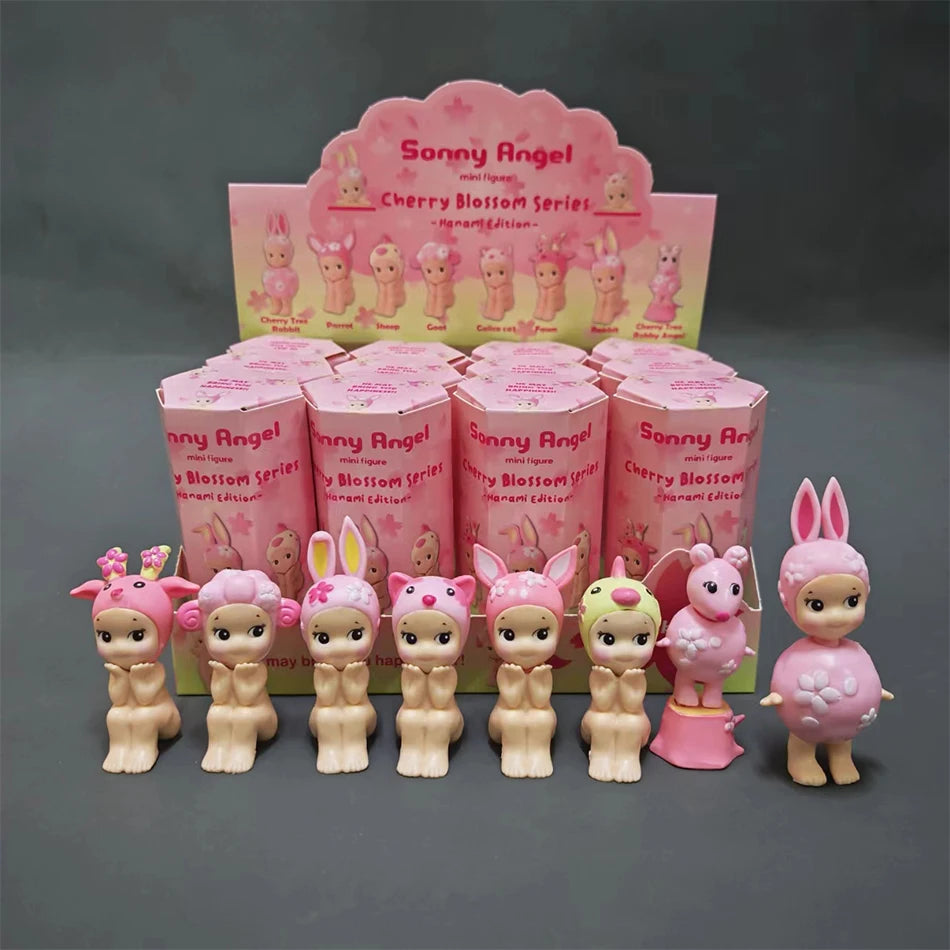 2025 Hot Sell Angels Cherry Blossom Series Anime Figures Ornaments Dolls Fans Children Gift Random