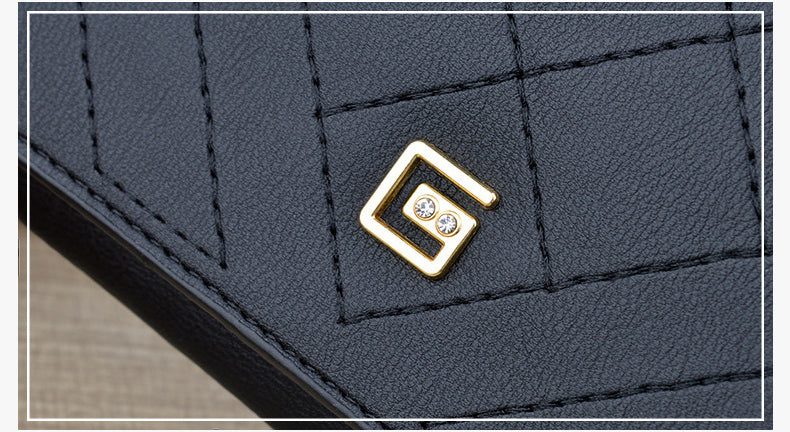 Women's Wallet Long Zipper Handheld Bag Fashionable, Simple, and Large Capacity Wallet Mom's Wallet Mobile Zero Wallet