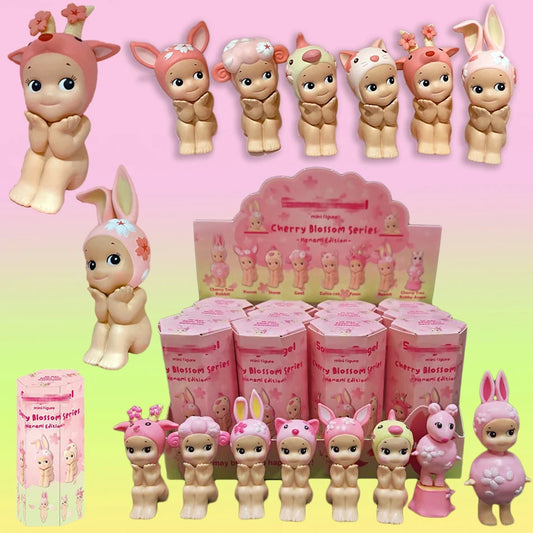 2025 Hot Sell Angels Cherry Blossom Series Anime Figures Ornaments Dolls Fans Children Gift Random
