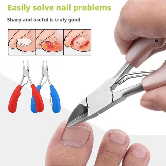 1PCS Eagle-beak Pliers, Stainless Steel Nail Clippers, Dead Skin Clippers, Nail Groove Special Manicure Scissors, Pedicure Barbs