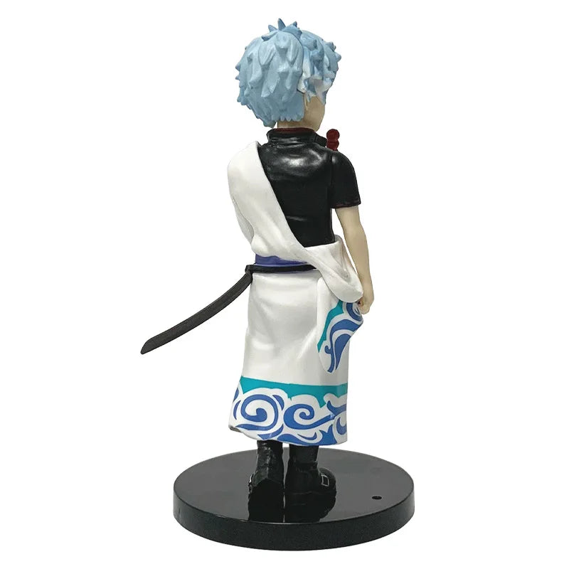 Anime Kids Gintama Gintoki Sakata Katsura Kotarou Action Figure Toys