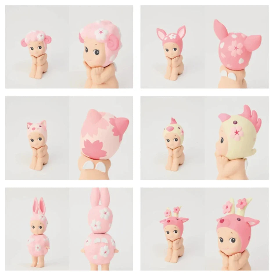 2025 Hot Sell Angels Cherry Blossom Series Anime Figures Ornaments Dolls Fans Children Gift Random