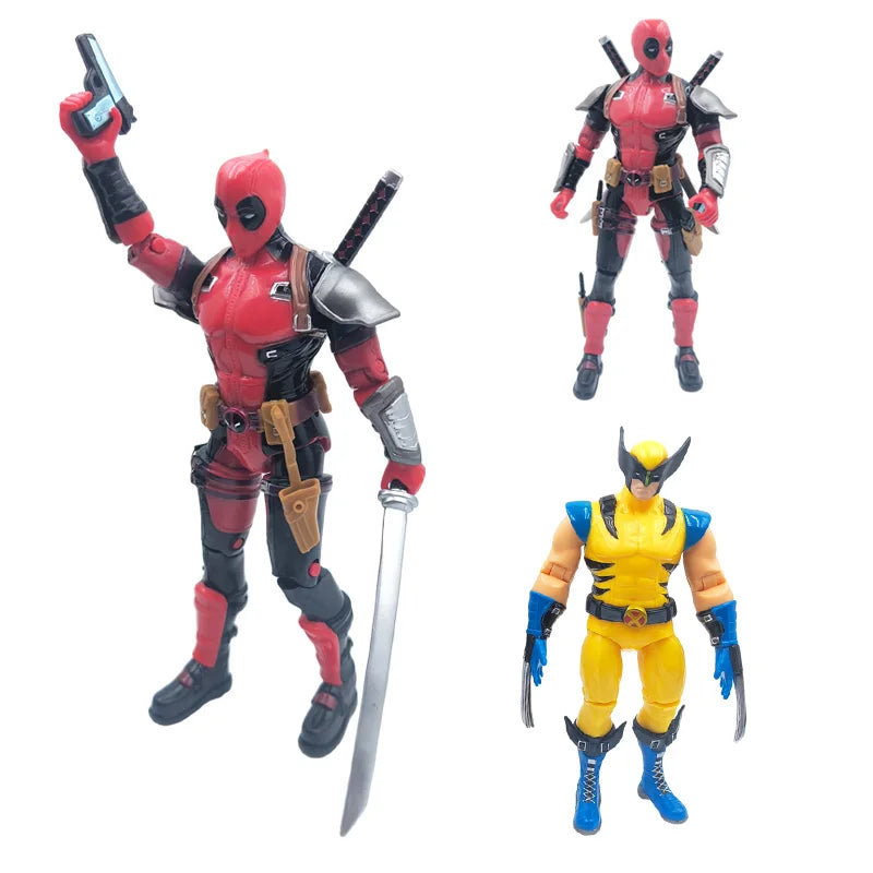 Cheap Sale X-men Deadpool & Wolverine PVC Figure Collectible Model Toy 18cm
