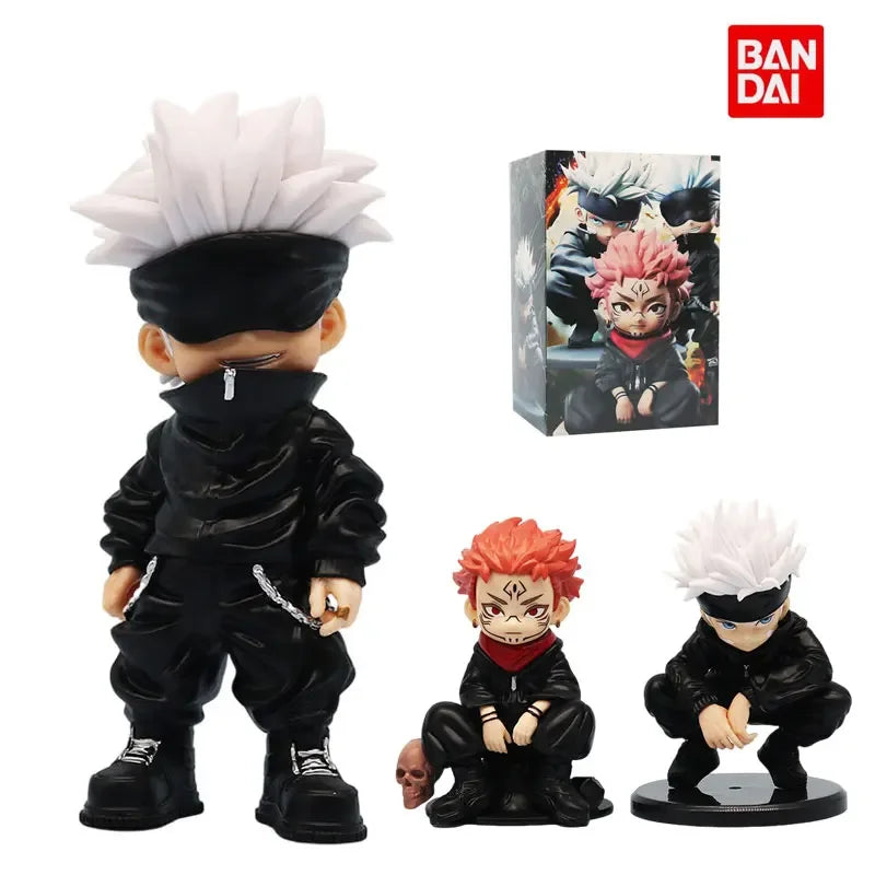 Satoru Gojo Action Figure Jujutsu Kaisen Anime Figure 3 Style Lord of the Curse Sukuna Figurine Collection Model Doll Toys
