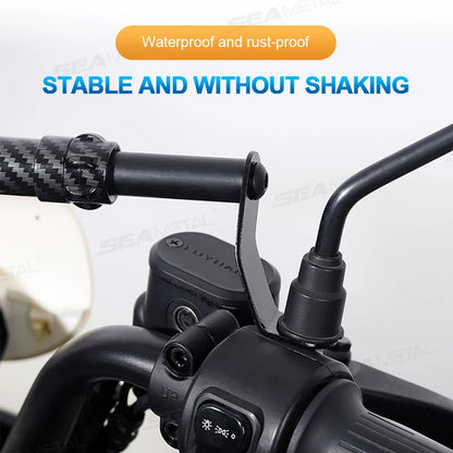BLALION Motorcycle Handlebar Cross Bar Reinforced Thick Handlebar Pull Rod Front Balance Bar Reinforced Moto Modifiable Parts