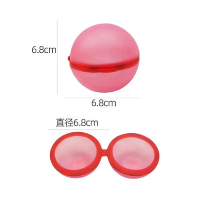 Reusable Water Balloons Magnetic Quick Fill Water Balloon Refillable Self Sealing Water Bomb Splash Balls for Kids Swimming Pool