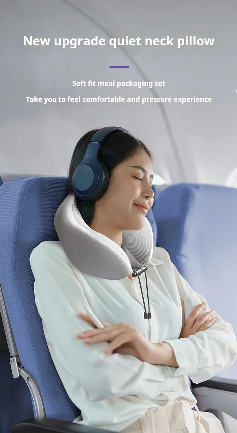 U-shaped pillow, neck pad, special neck pillow, memory foam, aircraft neck pillow, nap pillow, student travel sleep, U-shaped pi