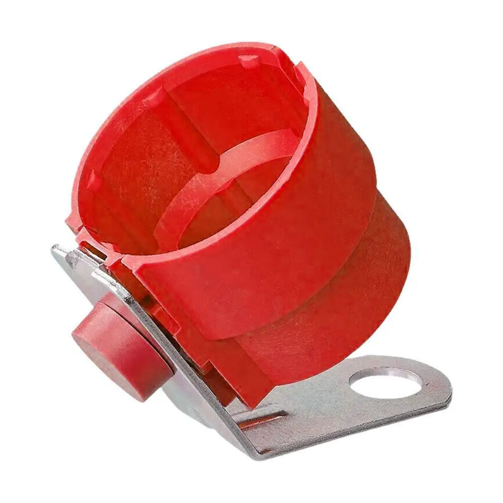 Round Parking Cover Trailer Plug Holder ABS Accessory Bracket Fixed Trailer Connector For 7 /13 Pin Trailer Plugs