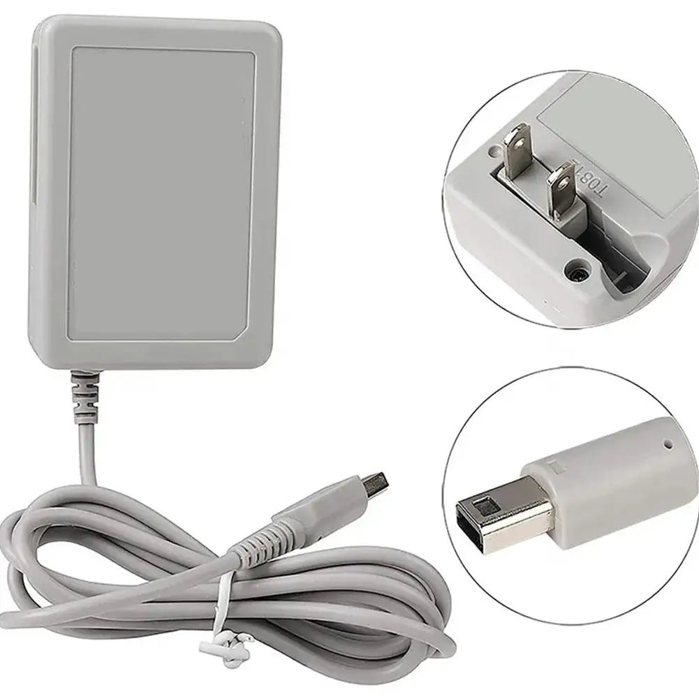 For Nintendo AC Adapter EU Plug Charger 100V-240V Power Adapter for nintendo 3ds charger XL 2DS DS DSI US Plug apdapter Switch