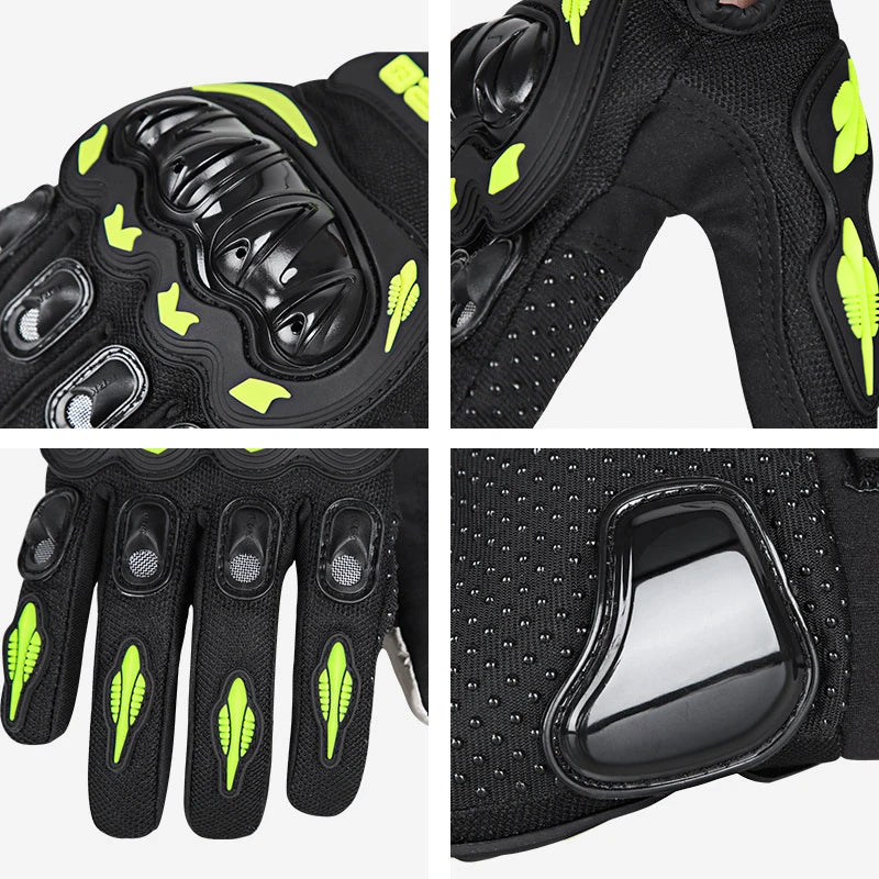 New Off-road Motorcycle Gloves Wearable Breathable Motocross Racing Gloves Touch Screen Biker Cycling Summer Guantes Moto Luvas