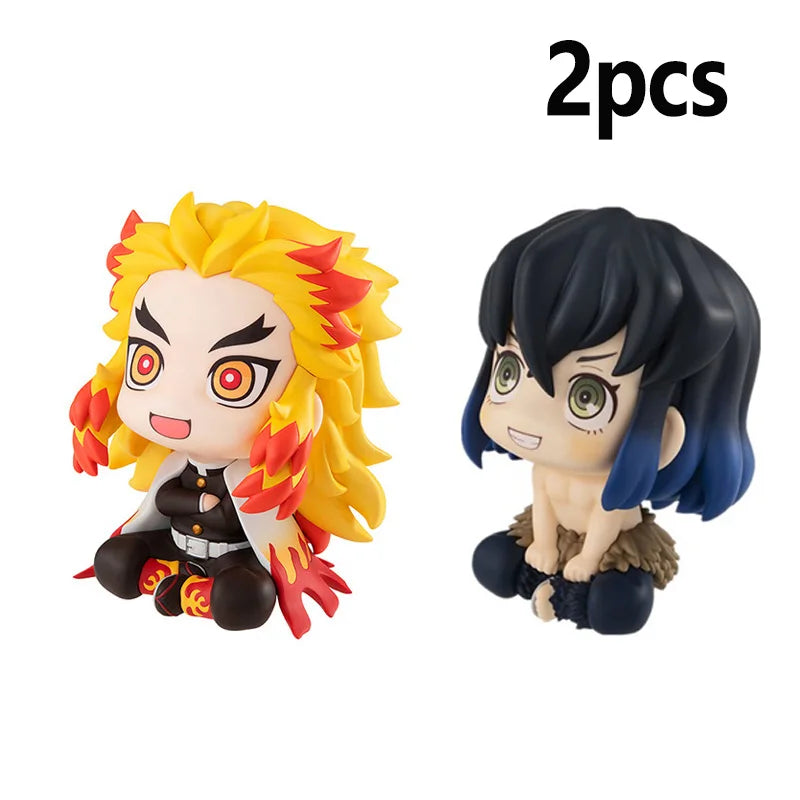 Demon Killer Figure Action Kimetsu YAIBA Animated Characters Toy Collection MH Looking Up Kamado Tanjirou Nezuko Toy Models