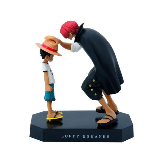 18cm One Piece Anime Figure toy Four Emperors Shanks Straw Hat Luffy Action Figure Sabo Ace Sanji Roronoa Zoro Figurine