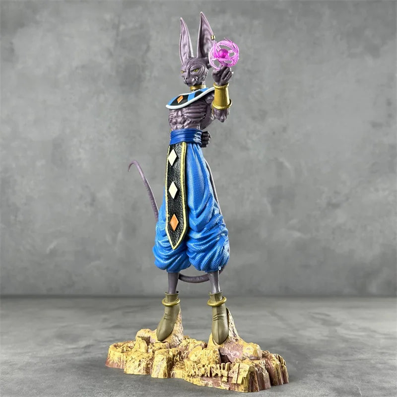 In Stock 30cm Anime Dragon Ball Z Beerus Figure Super God of Destruction Figures Collection Model Toy For Children Gifts