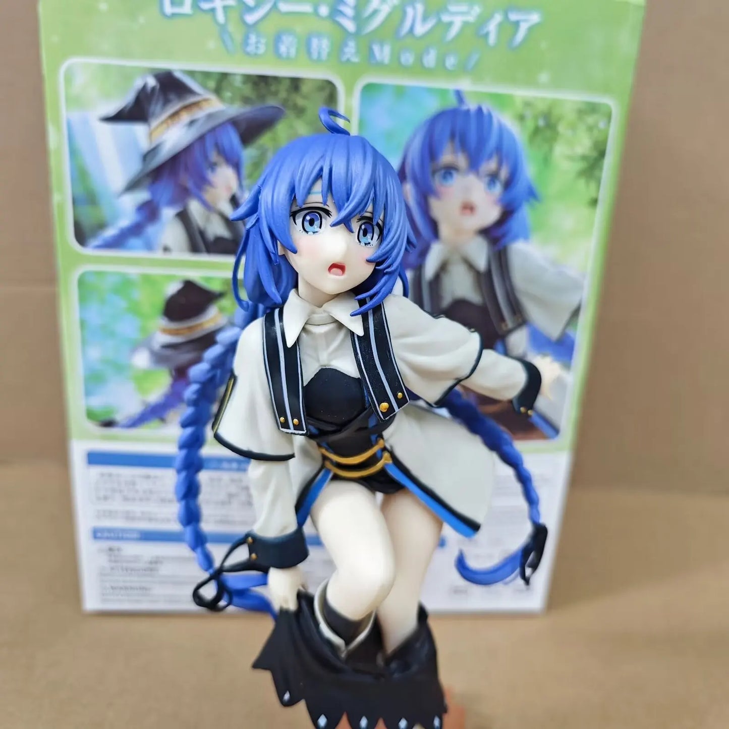 25cm Magician Roxy Migurdia Action Figure Mushoku Tensei：Jobless Reincarnation Anime Figure PVC Adult Collection Model Doll Toys