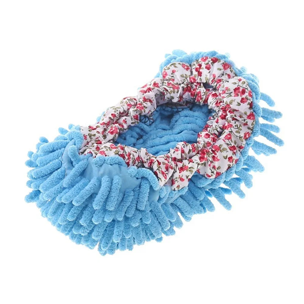 Floor Dust Cleaning Slippers Shoes No Color Fading Convenient Floor Slipper Set  Household Accessories Cleaning Products Cloth