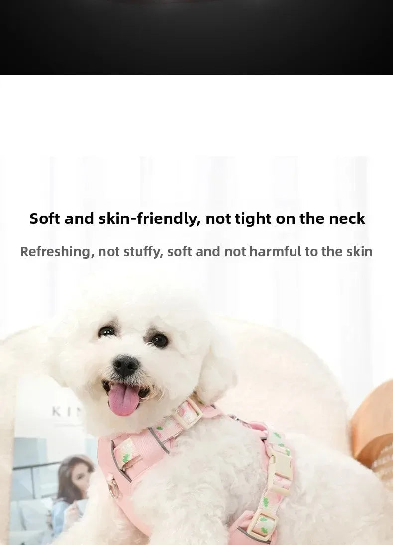 Dog Collars Harness Pet Products Chest Puppy Collar Supplies Accessories Big Pets Dogs Tactical Vest Things Cats Leash