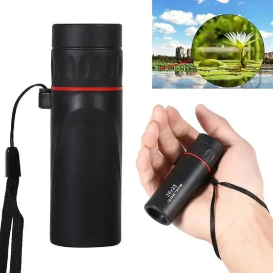 1 Pcs Mini Monocular Scope Zoom Telescope Handy Optics Scope For Outdoor Camping Travel Hunting Oculares Telescop