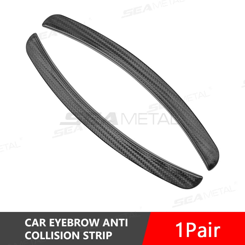 BLALION Car Fender Protector Strip Universal Front Tyre Strip Anti Scratch Protector Wheel Tyre Eyebrow Mud Guard Glue Stickers