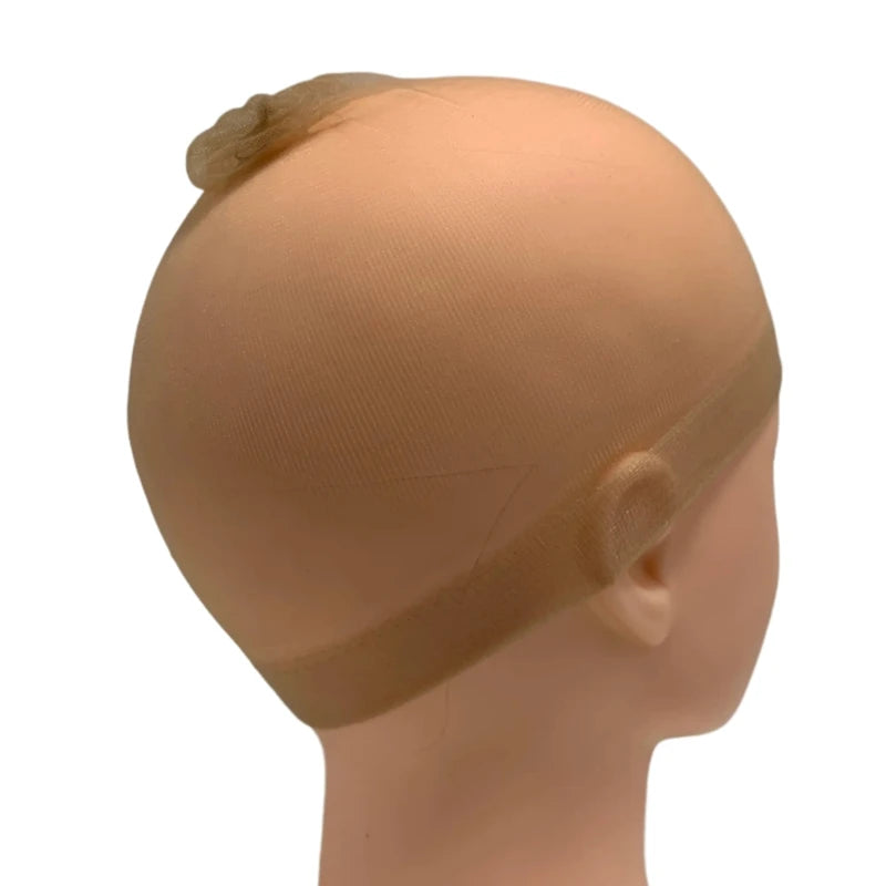 1/5/10 Pack Transparent HD Wig Caps Invisible Sheer Breathable Ultra-Thin Stretchy Stocking Caps for Lace Front Wigs