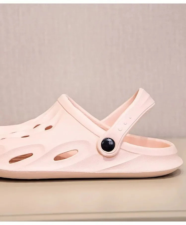 Clogs Women Sandals Summer Casual EVA Lightweight Outdoor Women's Shoes Anti Slip Thick Sole Beach Slides Couple Garden Shoes