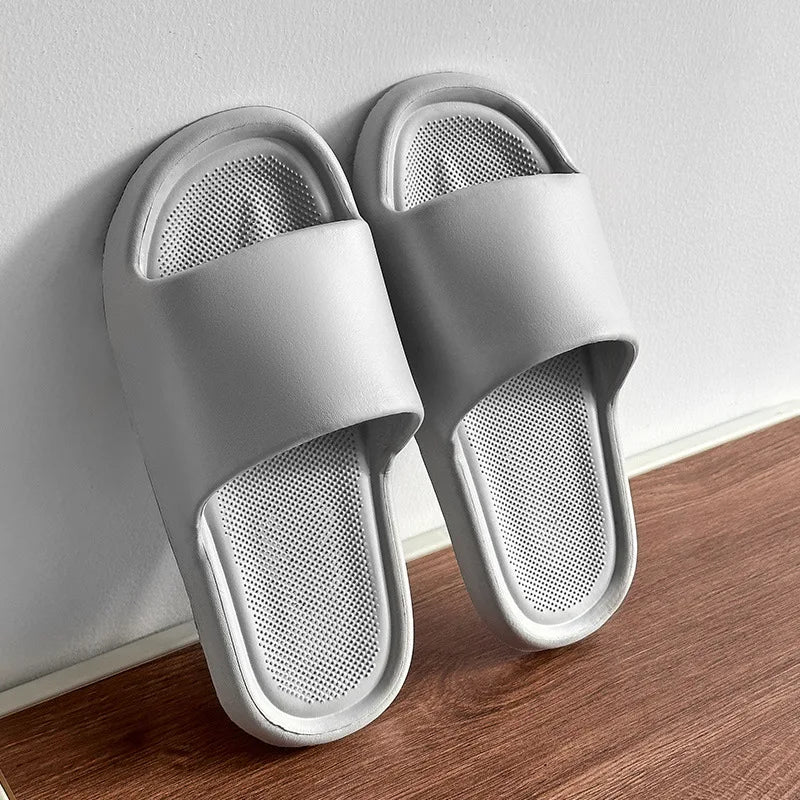 Women EVA Sofe Shoes Summer Beach Seaside Slides Bathroom Anti Slip Slipper Soft Sandals Fashion Ultra Light Shoe