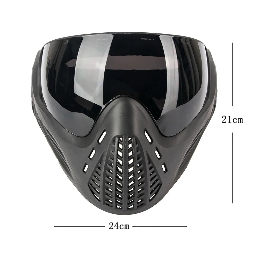 Tactical Phantom Mask with Anti-Fog Goggles Outdoor Airsoft Full Face Mask War Games Hunting Paintball Protective Mask
