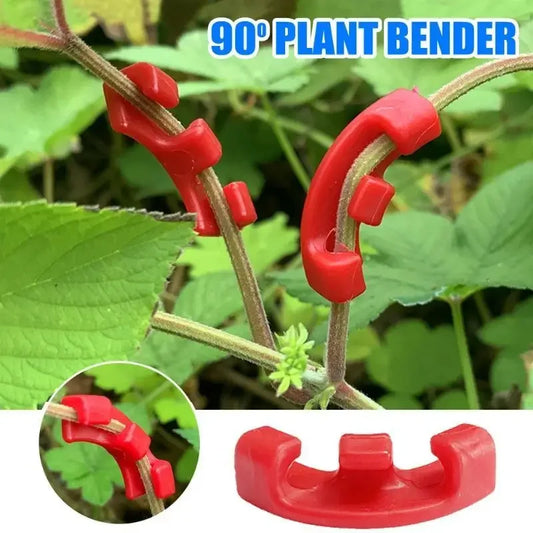 50/100pcs 90 Degree Plant Benders Trainer Growth Manipulation Tutors for Plants Clips Bending Twig Clamps Branche Accessories