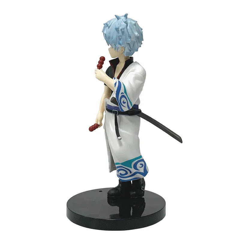 Anime Kids Gintama Gintoki Sakata Katsura Kotarou Action Figure Toys
