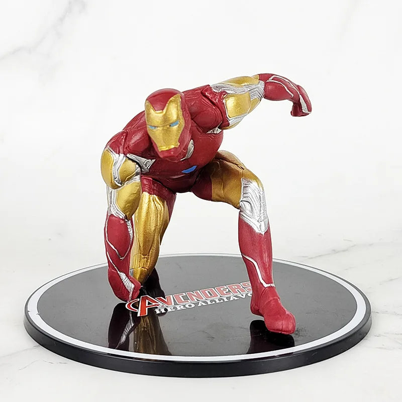 Marvels Spidermans movie Model Plate Car Decoration Doll birthday toy gift PVC model decoration Action Figure Toys Gift