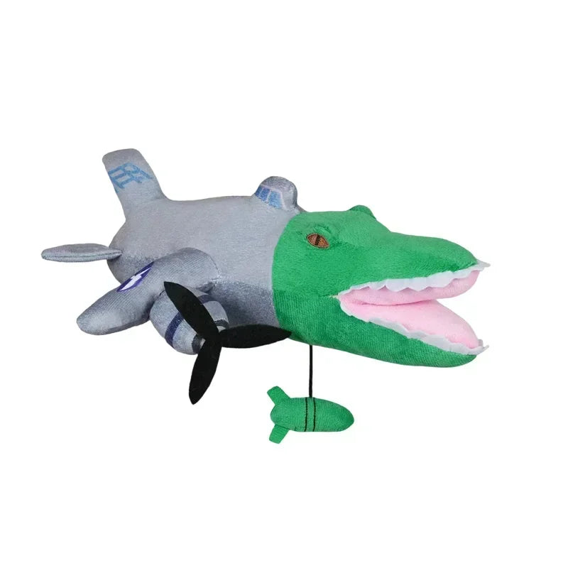 Italian Brainrot Tung Tung Tung Sahur Plush Toys 22-47cm Tungtung Sahur Tralalero Tralala Shark Plush Soft Stuffed Toy Doll Gift