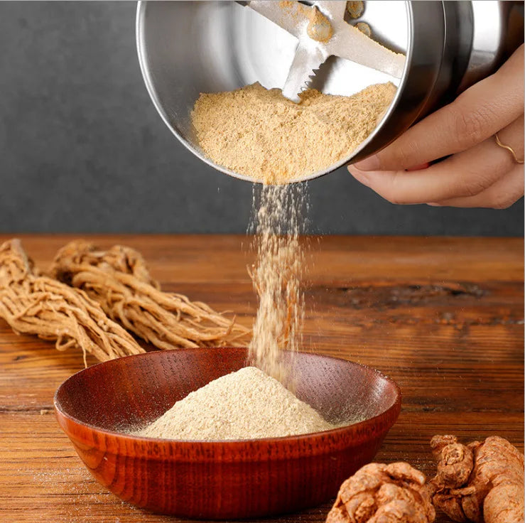 Mini Electric Grinder Household 300ml Ultrafine Baby Food Pulverizer Coffee Grinder Spice Pepper Grinder Grain Mill 4 Blades