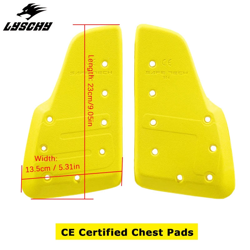 CE Level 2 Certification Protective Gear For Motorcycle Jacket Back Protector Thicken Elasticity Rider Armor Chest Spine Pads