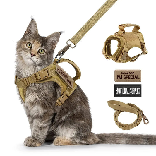 Breast-band Cats Pet Products Accessories Goods Kitten Harness Things Collar Kittens Collar, Harness, Leash Pets Supplies