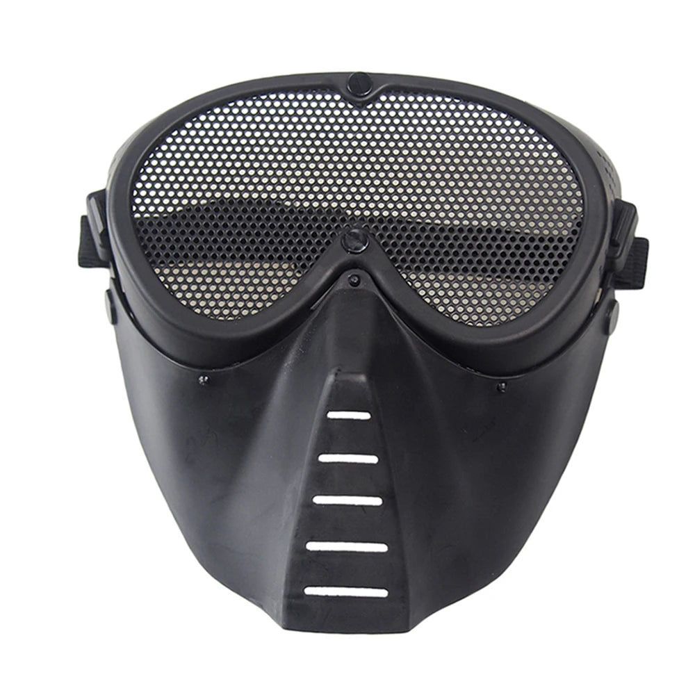 Breathable Full Face Tactical Mask, Airsoft Paintball, CS Wargame Sports Mask, Cool Cosplay Masks