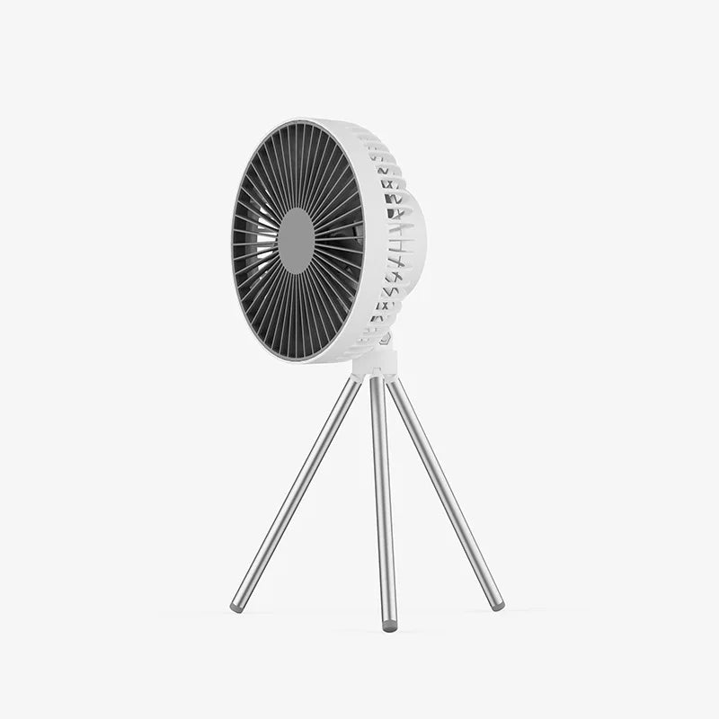 10000mAh/4000mAh Camping Fan Rechargeable Desktop Portable Circulator Wireless Ceiling Electric Fan with Power Bank LED Lighting