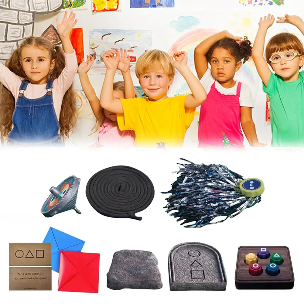 Korean Game Traditional Play Game Fun Jack Stone Pebbles Set Hand Eye Coordination Training Toy Set For Board Game Party Games