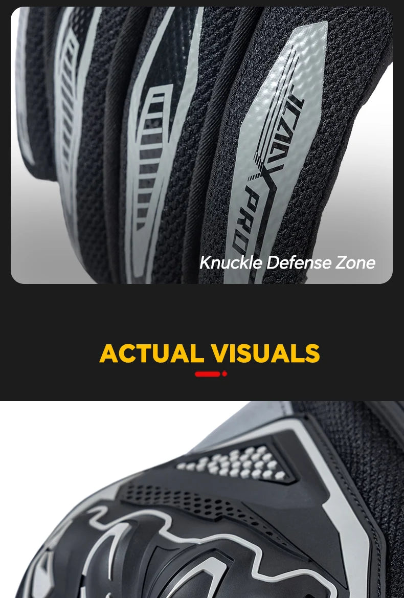 Summer Motorcycle Gloves Men Women Breathable Anti-fall Motorbike Racing Gloves Touch Screen Motocross Biker Gloves