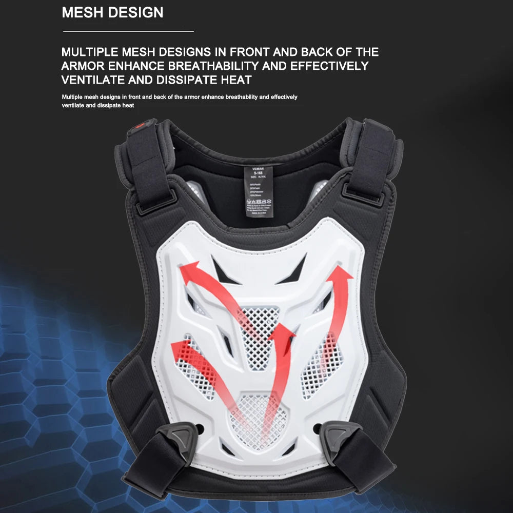 Professional Motorcycle Armor Vest Body Protective Gear Motocross DH MX MTB Dirt Bike Chest Back Protectors Moto Equipment