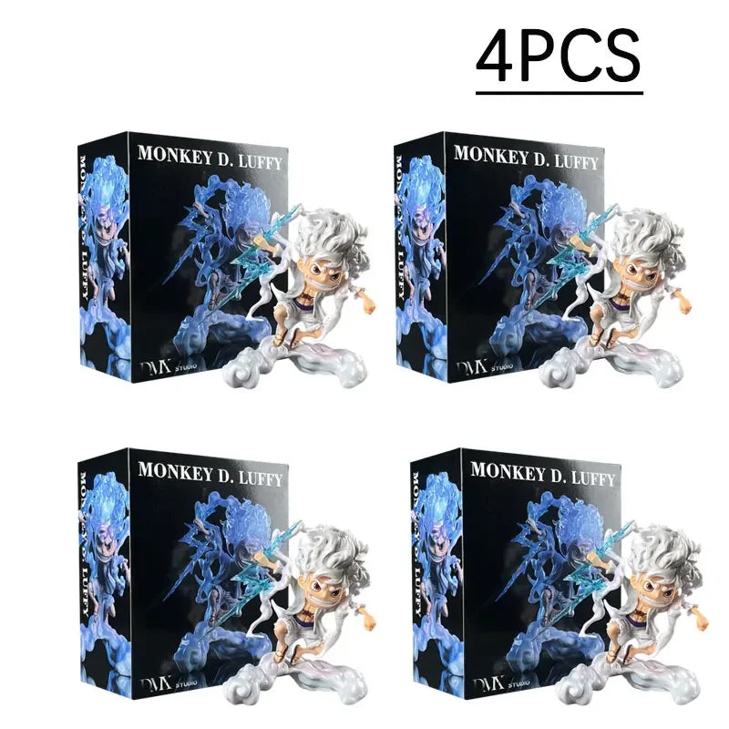 One Piece Anime Figure Toys SD Nika Luffy 5th Gear Awake Figurine 16CM PVC Action Figures Collection Model Ornaments Gifts Toys